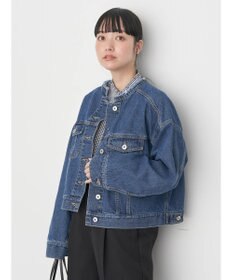 earth music&ecology スタンドカラーＧジャン