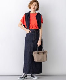 23区 【先行予約/WEB&一部店舗限定カラーあり】シャイニーシアー フラップポケット カーディガン