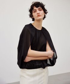 BEIGE， 【洗える】BAC / バルーンシルエットブラウス