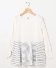 組曲 S シャツコンビティアード ロングＴシャツ