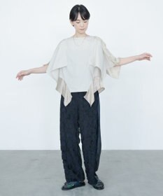 COQ SEA DOT ジャガードサイドラインパンツ