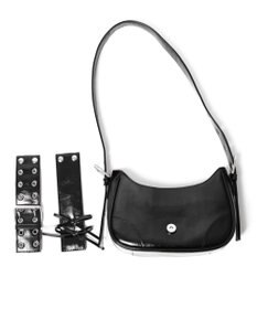 WEGO マルチWAYハーフムーンベルトバッグ