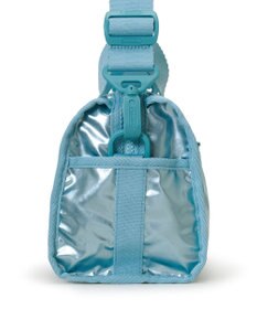 LeSportsac MINI DUFFEL CROSSBODY/アクアブルーシャイン