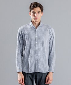 JOSEPH HOMME トライジャガードストレッチ　ウィングカラーシャツ