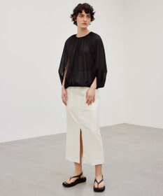 BEIGE， 【洗える】BAC / バルーンシルエットブラウス