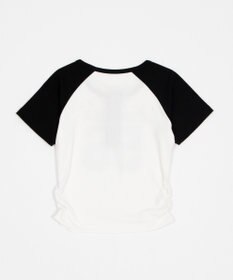 WEGO グラフィックラグランヘンリーネックT