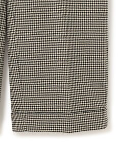 23区 L 【洗える】ガンクラブチェックストレッチ アンクル パンツ