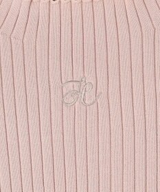 Feroux 【古畑星夏さん着用・セットアイテム】刺繍ポイント ニット × ジャンパー スカート