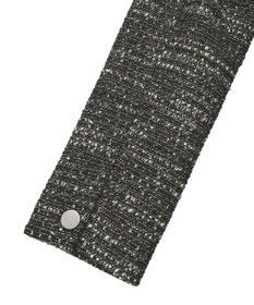 YECCA VECCA ノーカラーツイードジャケット