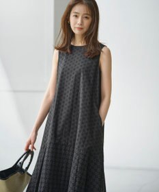 組曲 S 【WEB限定】エンブロイダリーレース ノースリーブワンピース