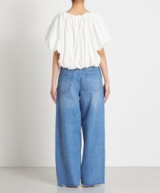 NAVE 【Nave 　洗える・接触冷感】クロップドジャージーブラウス