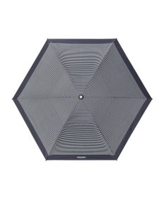 MOONBAT 【フワクール生地使用/軽量】MACKINTOSH PHILOSOPHY 遮光 晴雨兼用 折りたたみ日傘 ボーダー