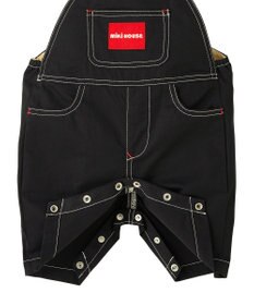 MIKI HOUSE HOT BISCUITS 【ミキハウス】【70-100cm】６分丈オーバーオール