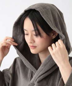 UCHINO エアリータッチ ポケット付サウナポンチョ