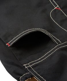 MIKI HOUSE HOT BISCUITS 【ミキハウス】【70-100cm】６分丈オーバーオール