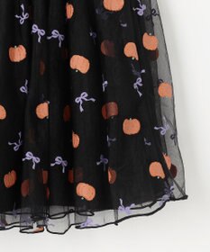 ANY KIDS ラメチュールフレアスカート