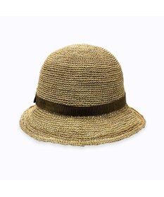 林八百吉商店 un chapeau　エッジアップラフィアハット