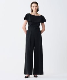 uncrave プルーフダブルクロス ラッフルブラウス