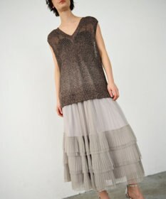 GRACE CONTINENTAL ボリュームチュールスカート