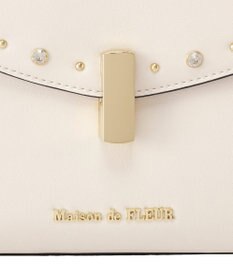 Maison de FLEUR スタッズフラップ２Ｗａｙバッグ