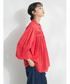 CRAFT STANDARD BOUTIQUE インド綿ピンタックブラウス