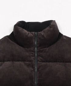 WEGO 【ユニセックス着用ITEM/MLサイズ展開】コーデュロイパファーブルゾン