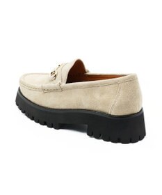 APOM 本革トラックソールホースビットローファー40