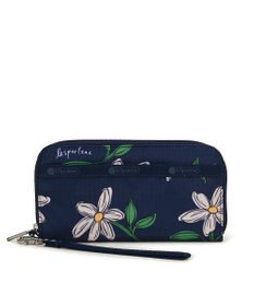 LeSportsac TECH WALLET WRISTLET/フローラルブルームズネイビー