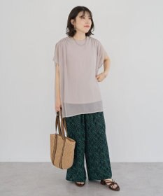 Green Parks 楊柳ドッキングフレンチプルオーバー