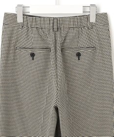 23区 S 【洗える】ガンクラブチェックストレッチ アンクル パンツ