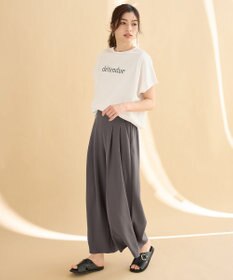 ANY L 【新色追加/吸水速乾/イージーケア/UVカット/接触冷感】さらさらDRYパンツ