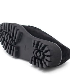 APOM 本革トラックソールホースビットローファー40