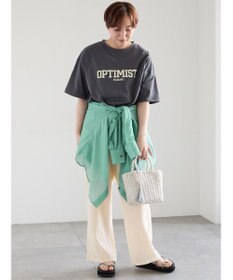 Te chichi カットクレープイージーパンツ《2026 SUMMER LOOK item》