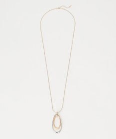 ANY ダブルリングネックレス