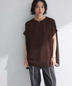 Green Parks 楊柳ドッキングフレンチプルオーバー