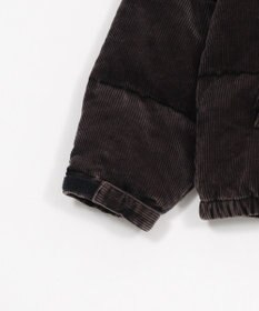 WEGO 【ユニセックス着用ITEM/MLサイズ展開】コーデュロイパファーブルゾン