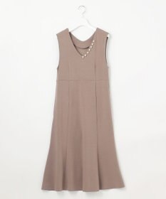 Feroux 【大好評につき今季も登場！】パールポイントダンボール ジャンスカ