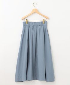 組曲 【セットアップ対応・ウエストゴム仕様】ニュアンスシフォン スカート