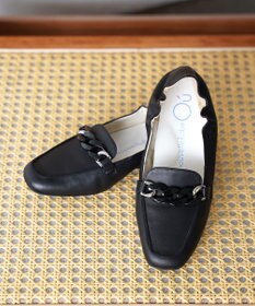 nouvelleRobe Oū 新色追加【本革・高反発】Bit loafers スクエアトゥ ローファー