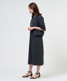 J.PRESS LADIES S 【季節の変わり目に】アキハ BREEZE COOL ノーカラー ブルゾン