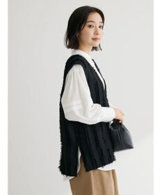 Green Parks ボリュームタックブラウス