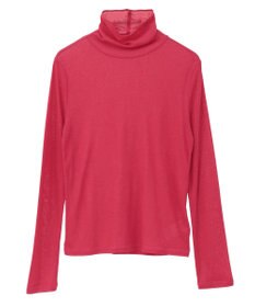 AMERICAN HOLIC シアーテレコタートルネックプルオーバー