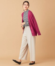 ANY 【洗濯機可】ラムウールVネック カーディガン