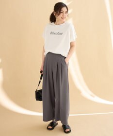 ANY L 【新色追加/吸水速乾/イージーケア/UVカット/接触冷感】さらさらDRYパンツ