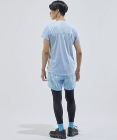 CW-X 【UNISEX】 CW-X ランニングシャツ メッシュ素材 涼しい着ごこち 大穴メッシュ仕様(脇下) スポーツウェア 半袖 3分袖 ユニセックス DLR165 /ワコール