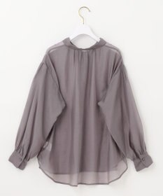 ANY SIS 【洗える】シアー シャツ