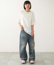 WEGO 【ユニセックス着用ITEM/MLサイズ展開/綿100%】リラックスフィットコットンT（SS）