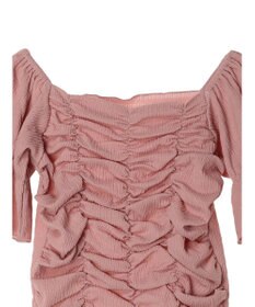 earth music&ecology カットシャーリングプルオーバー