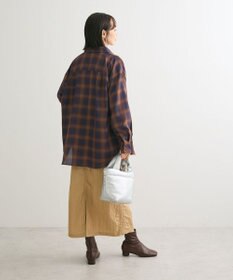 Green Parks オンブレーチェックライトシャツ