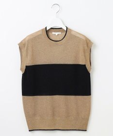 自由区 【カタログ掲載・アンサンブル対応・洗える】ラメシアープルオーバー ニット